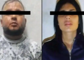 Detienen a Christian ‘El Meca’ y Gisselle Sampayo en San Pedro, NL