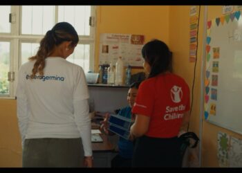 Donación de toallas antimicrobianas para luchar contra la diarrea