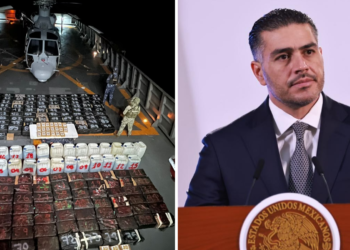 García Harfuch destaca detenciones, incautación de droga y fentanilo en reporte de seguridad