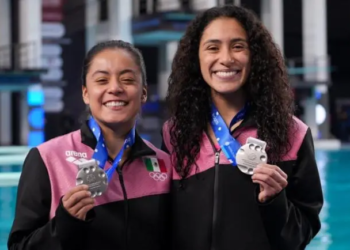 Gabriela Agúndez y Alejandra Estudillo ganan plata en el Mundial de Clavados