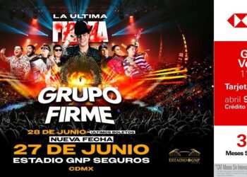 Grupo Firme anuncia una noche más en el Estadio GNP Seguros