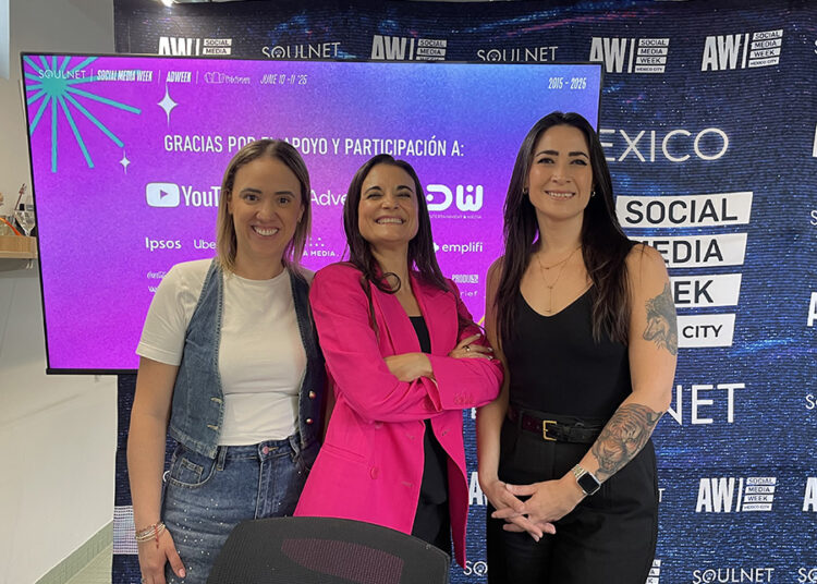 Andrea Rivera, Paula Cutuli y Kim de Anda_Rumbo a SMW 2025