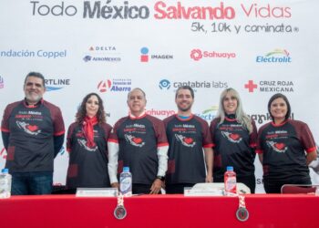 Convoca Cruz Roja mexicana a todo el país a correr con causa en la 6ª edición de la carrera “Todo México salvando vidas”